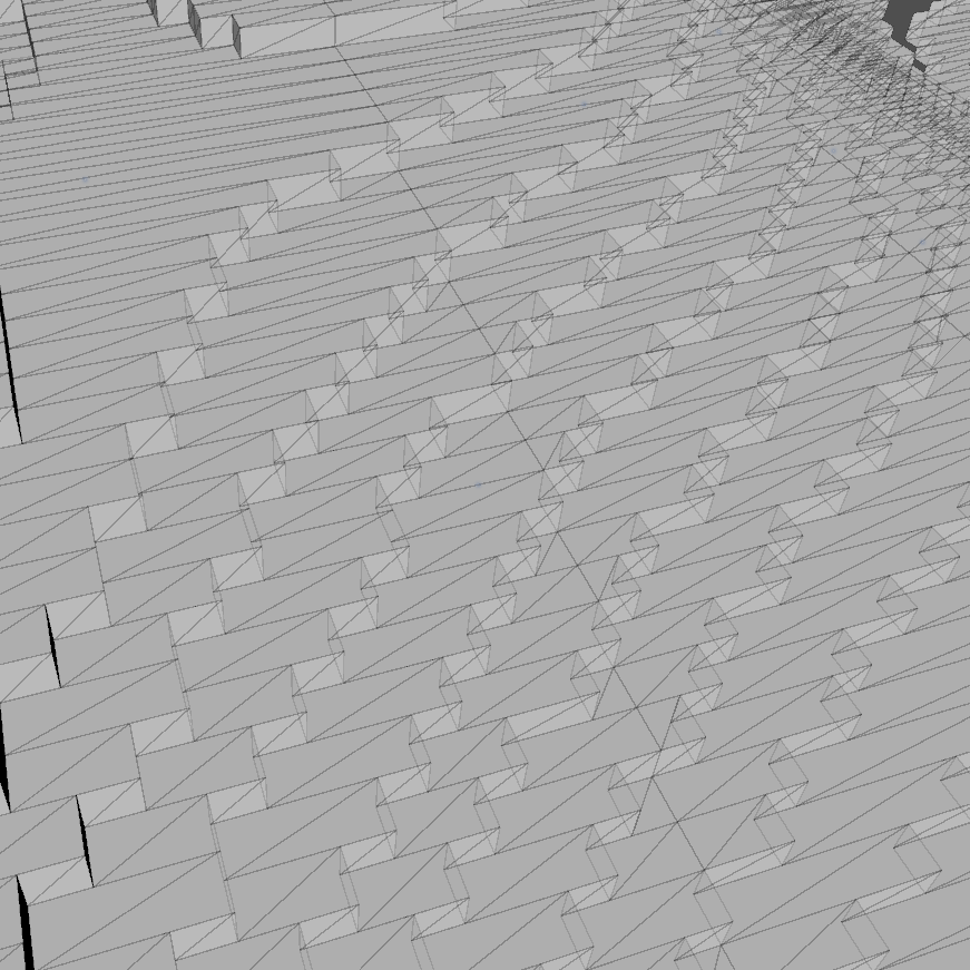 Cubeless meshing after runs